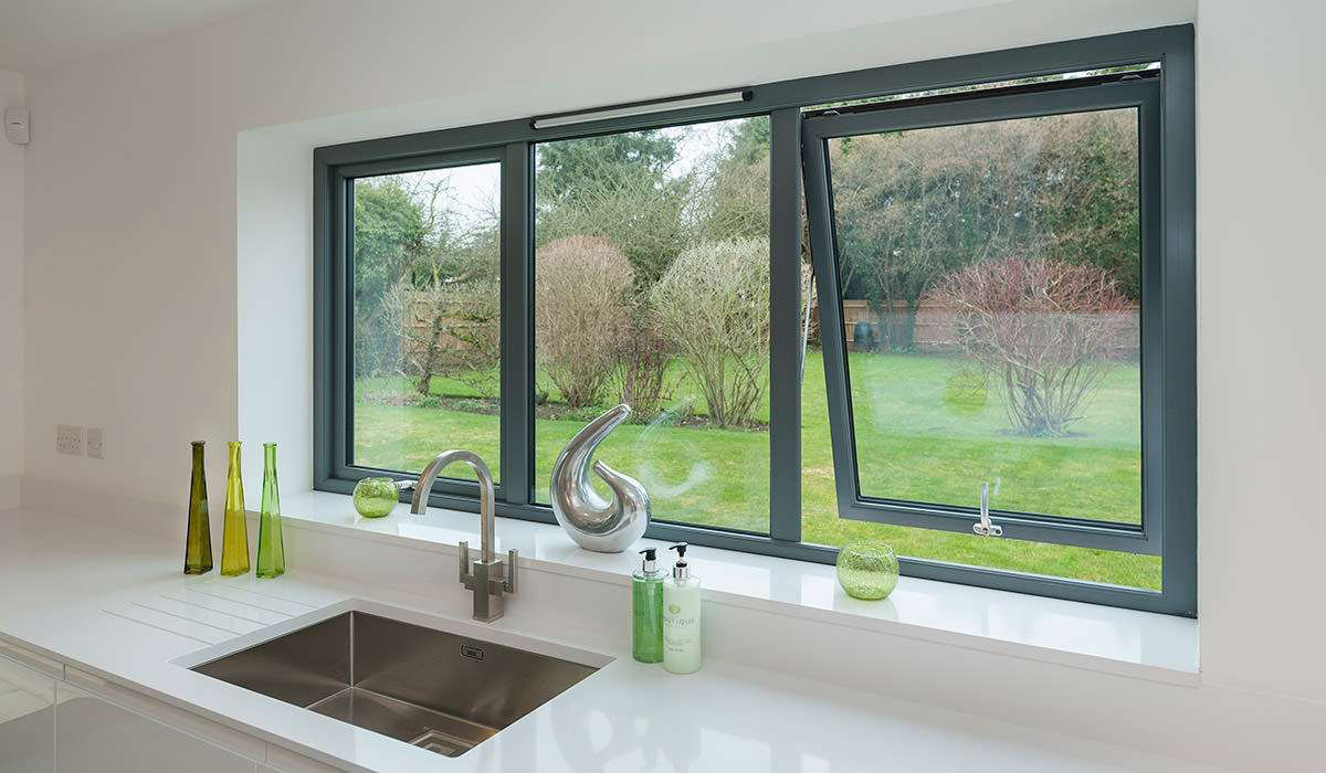 Aluminium window 3 2